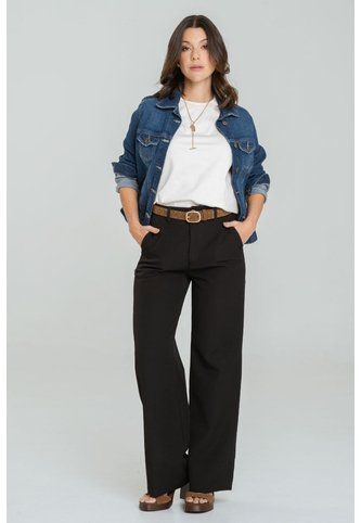 Pantalon Mekia Negro Ragged Pf12310404 Ragged
