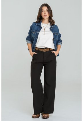 Pantalon Mekia Negro Ragged Pf12310404
