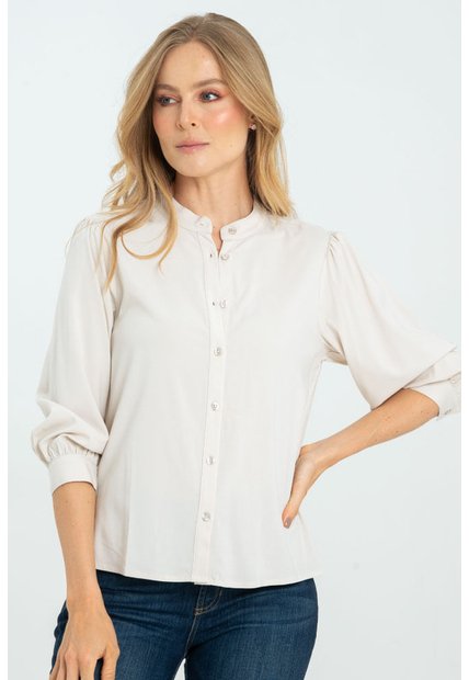 Camisa Lauren Beige Ragged Pf11112829