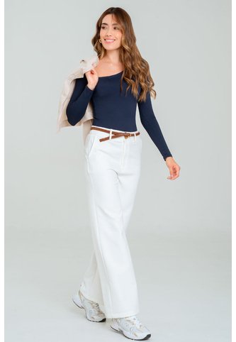 Pantalon Mekia Blanco Ragged Pf12310404 Ragged