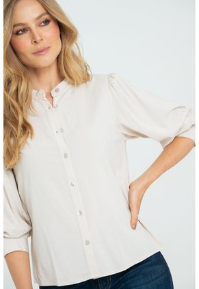 Camisa Lauren Beige Ragged Pf11112829