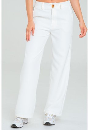 Pantalon Mekia Blanco Ragged Pf12310404