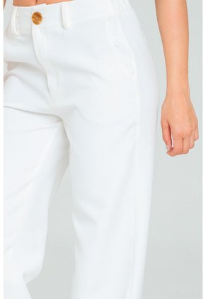Pantalon Mekia Blanco Ragged Pf12310404