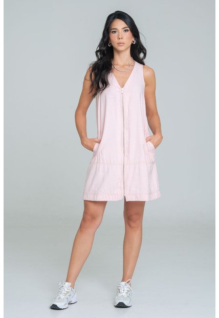 Vestido Estelle Rosa Ragged Pf11511328