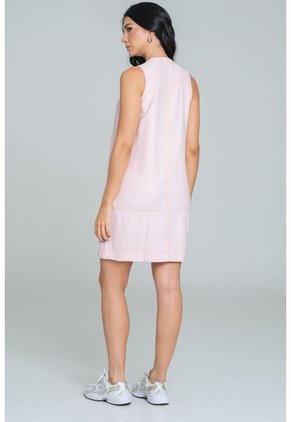 Vestido Estelle Rosa Ragged Pf11511328