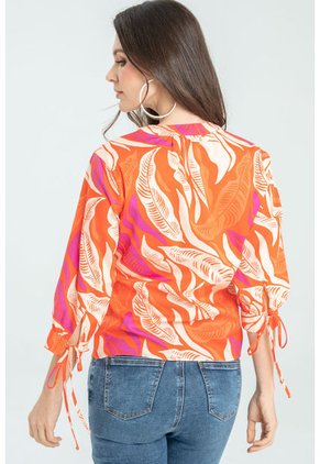 Blusa Madeira Beige Ragged Pf11112702