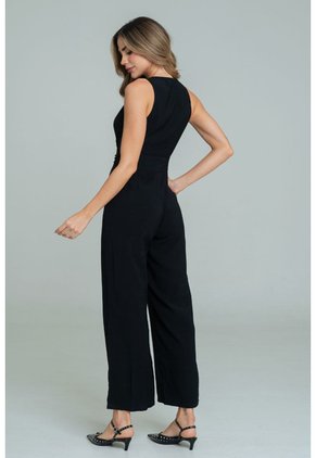 Enterizo Largo Clare Negro Ragged Pf11530130