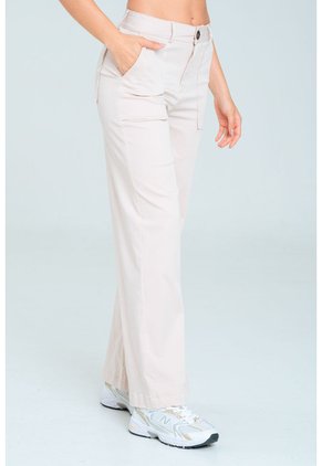 Pantalon Swan Bolsillos Beige Ragged Pf11310858