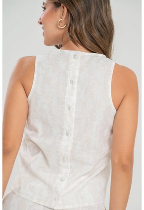 Blusa Nhovos Dorado Ragged Pf31113423