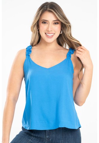Blusa Macarena Azul Ragged Pf31113449 Ragged