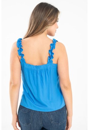 Blusa Macarena Azul Ragged Pf31113449