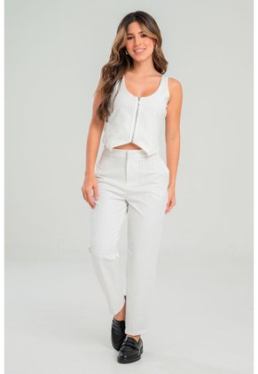 Pantalon Rayas Blanco Ragged Pf31310730
