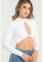 Crop Top Beanie Blanco Ragged Pf31122310 de Ragged