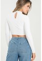 Crop Top Beanie Blanco Ragged Pf31122310 de Ragged