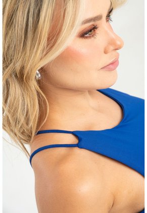 Crop Top Lhindy Azul Ragged Pf31122315