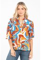 Blusa Mendoza Café Ragged Pf31113460 de Ragged
