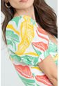 Blusa Tropical Blanco Ragged Pf11112699 de Ragged
