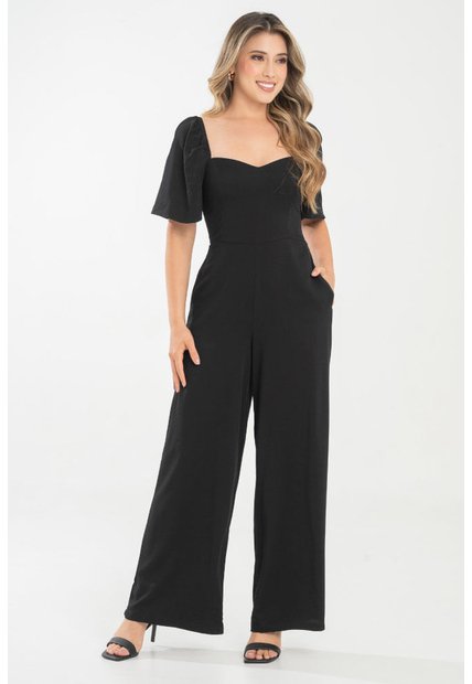 Enterizo Emilia Negro Ragged Pf31530209