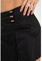 Falda Short Moscon Negro Ragged Pf31320350 de Ragged