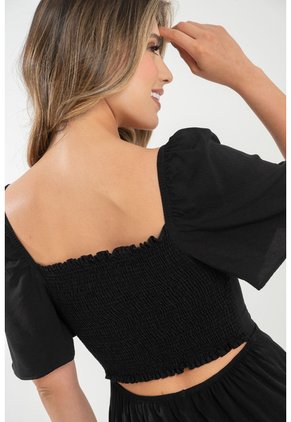 Enterizo Emilia Negro Ragged Pf31530209