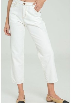 Pantalon Atlantida Pespuntes Blanco Ragged Pf21310040