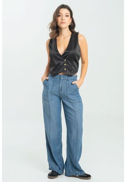 Pantalon Amalfi Azul Ragged Pf21310033