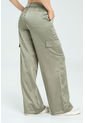 Pantalon Cargo Satin Verde Ragged Pf11310740 de Ragged