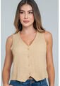 Chaleco Soul Beige Ragged Pf11150053 de Ragged