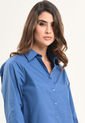 Camisa Boyfriend Azul Ragged Pf11112534 de Ragged