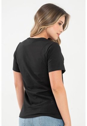 Camiseta Better Negro Ragged Pf31122314