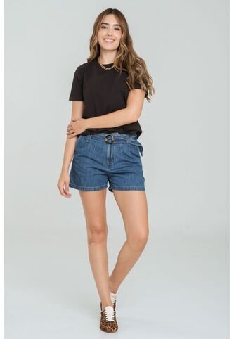 Short Canarias Hebilla Azul Ragged Pf21340010 Ragged