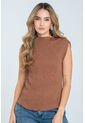 Blusa Dafne Café Ragged Pf12110861 de Ragged