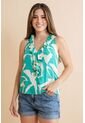 Blusa Valencia Verde Ragged Pf31113525 de Ragged