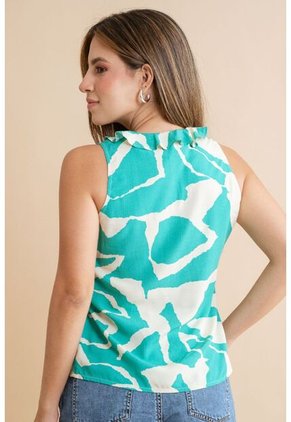 Blusa Valencia Verde Ragged Pf31113525