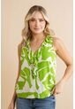 Blusa Valencia Verde Ragged Pf31113525 de Ragged