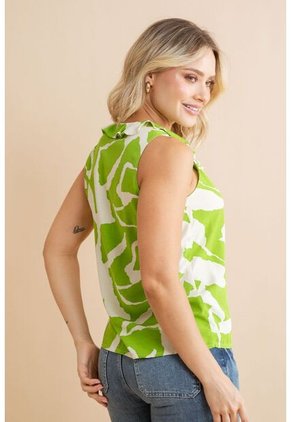 Blusa Valencia Verde Ragged Pf31113525