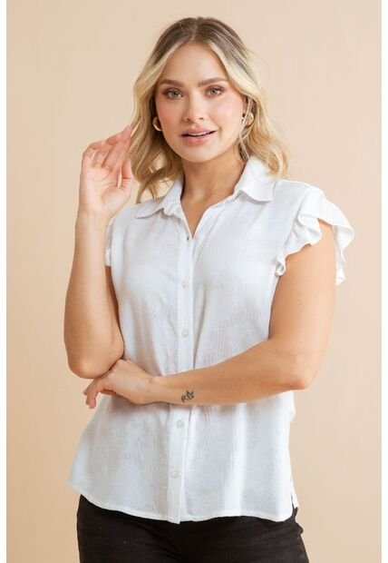 Blusa Milhana Blanco Ragged Pf31113545