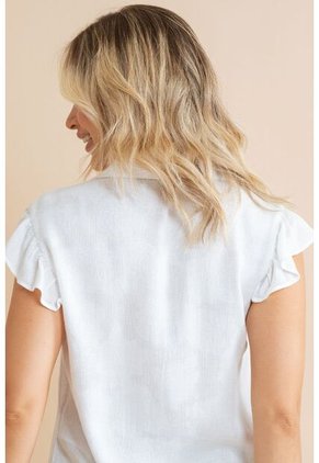 Blusa Milhana Blanco Ragged Pf31113545