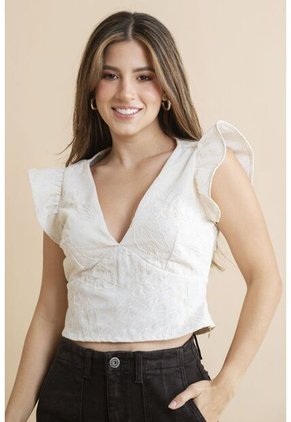 Blusa Flore Beige Ragged Pf31113567
