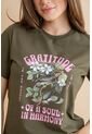Camiseta Gratitude Verde Ragged Pf31122329 de Ragged