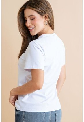 Camiseta Gratitude Blanco Ragged Pf31122329