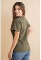 Camiseta Gratitude Verde Ragged Pf31122329 de Ragged