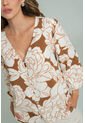 Blusa Springs Café Ragged Pf11113198 de Ragged
