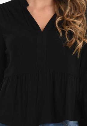 Blusa Atlantis Negro Ragged Pf12110668
