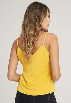 Blusa Tonight Amarillo Ragged Pf11112388