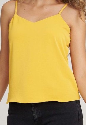 Blusa Tonight Amarillo Ragged Pf11112388