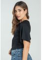 Top Spritely Negro Ragged Pf13120761 de Ragged