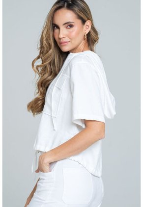 Chaqueta Manga Corta Blanco Ragged Pf11130260