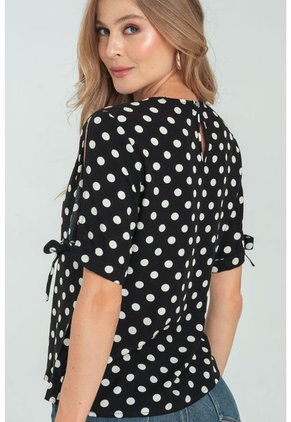 Blusa Mhyka Negro Ragged Pf12110813