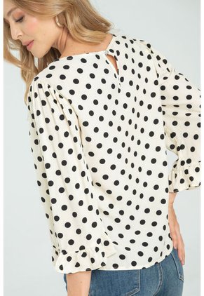 Blusa Swany Beige Ragged Pf12110812